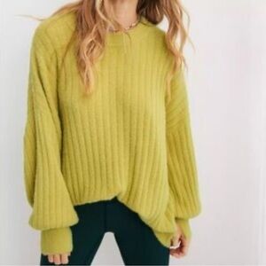 Aerie Buttercream Crewneck Sweater